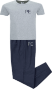 AM 2 Piece PE Tee Shirt & SweatPant Set